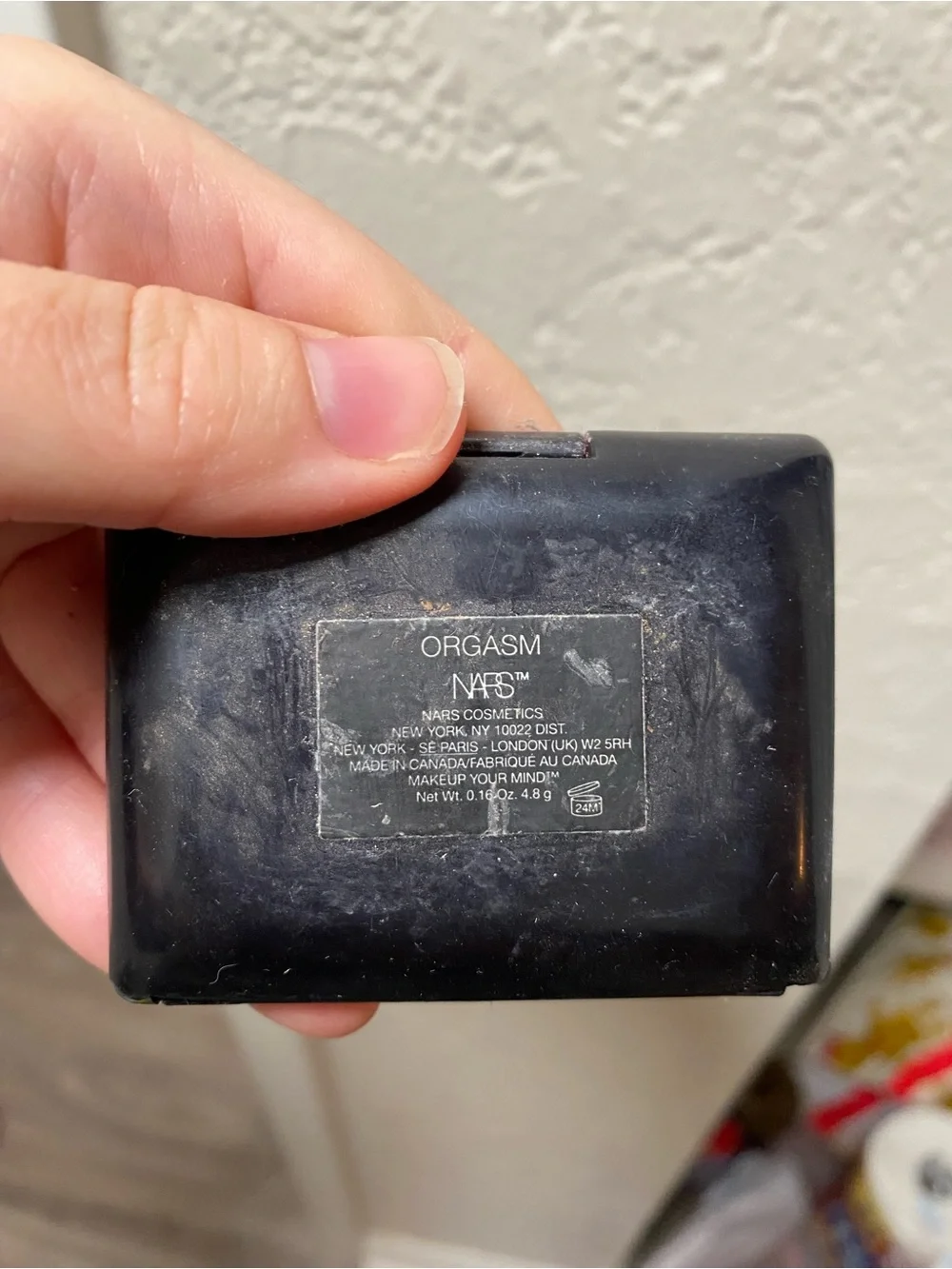 NARS Orgasm shimmer powder blush *broken makeup*